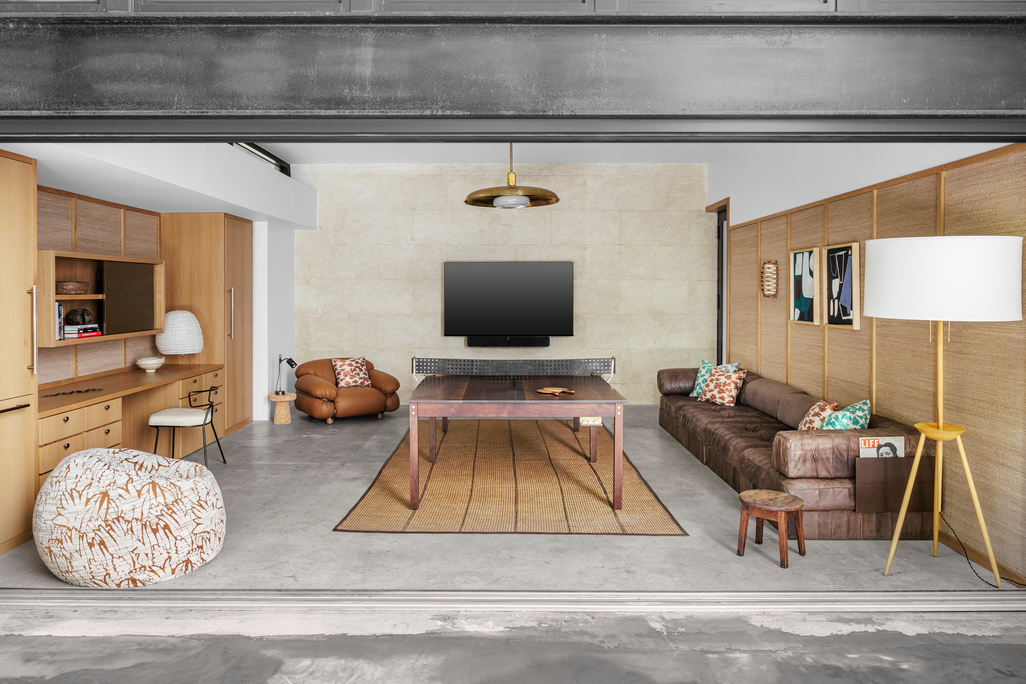 Contemporary Bar and Game Room