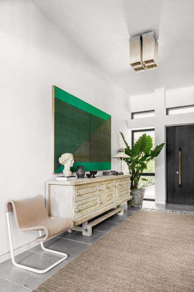  Contemporary Family Home Entry and Hall. Coconut Grove Modern by Collarte Interiors.