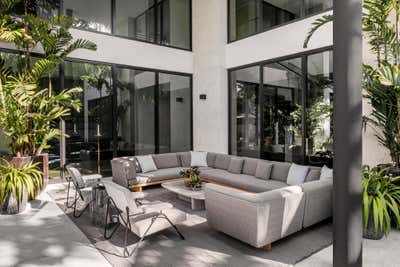 Modern Family Home Exterior. Coconut Grove Modern by Collarte Interiors.