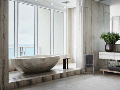  Minimalist Organic Bathroom. Miami Beach Penthouse by Collarte Interiors.