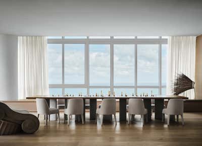  Minimalist Dining Room. Miami Beach Penthouse by Collarte Interiors.