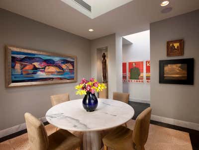  Mid-Century Modern Dining Room. Montecito Modern Villa by Maienza Wilson.