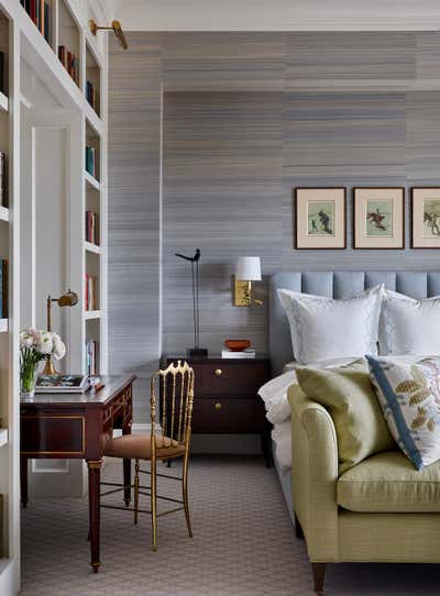 French Apartment Bedroom. Buckhead Pied-à-Terre by The Design Atelier.