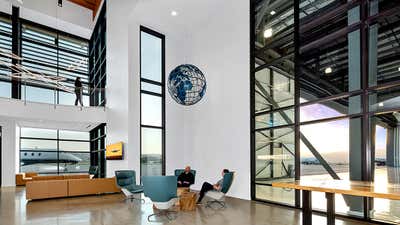  Industrial Transportation Lobby and Reception. ACI JET, SAN LUIS OBISPO by Maienza Wilson.