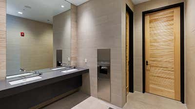  Industrial Bathroom. ACI JET, SAN LUIS OBISPO by Maienza Wilson.