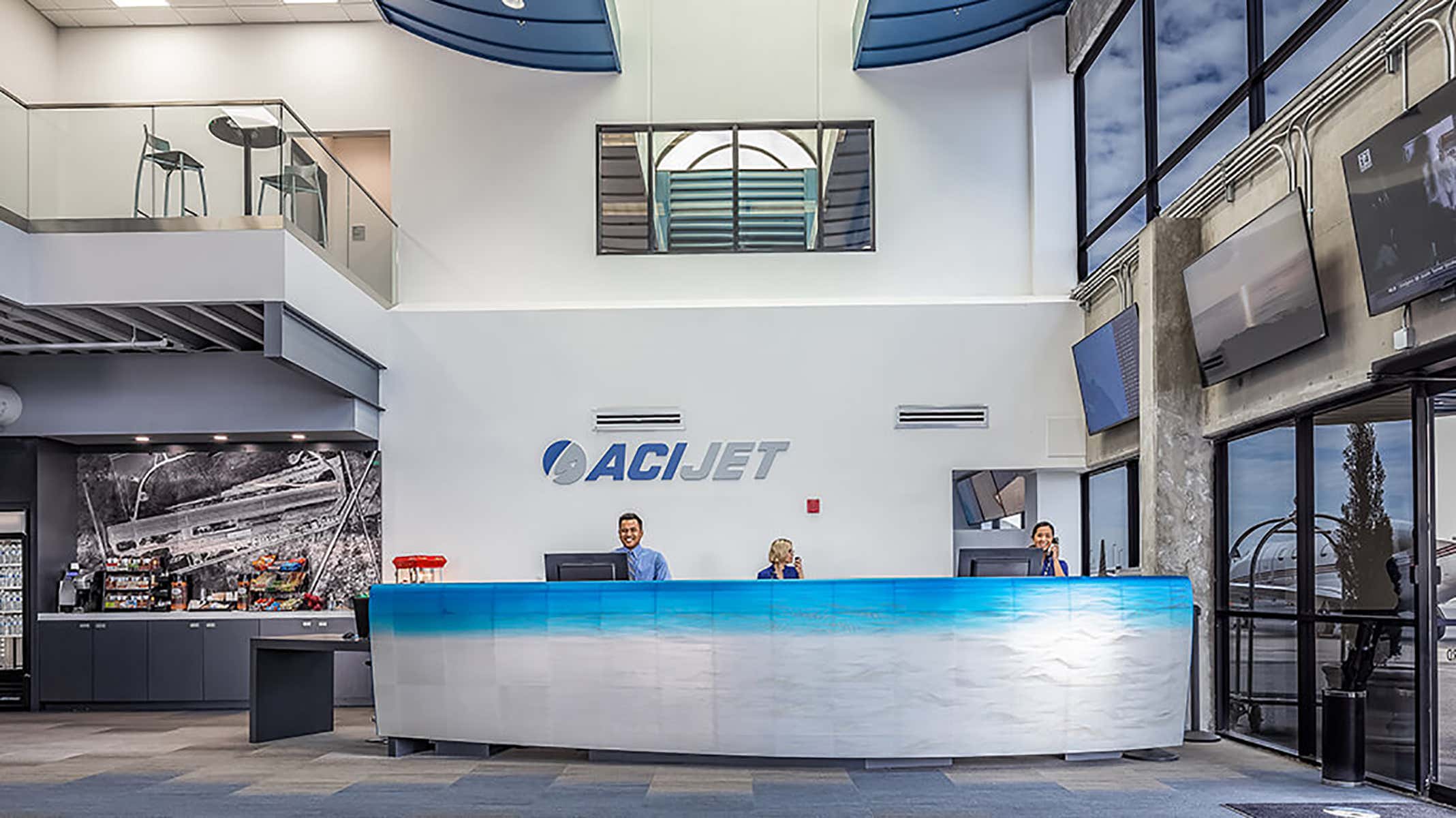 Industrial Lobby and Reception