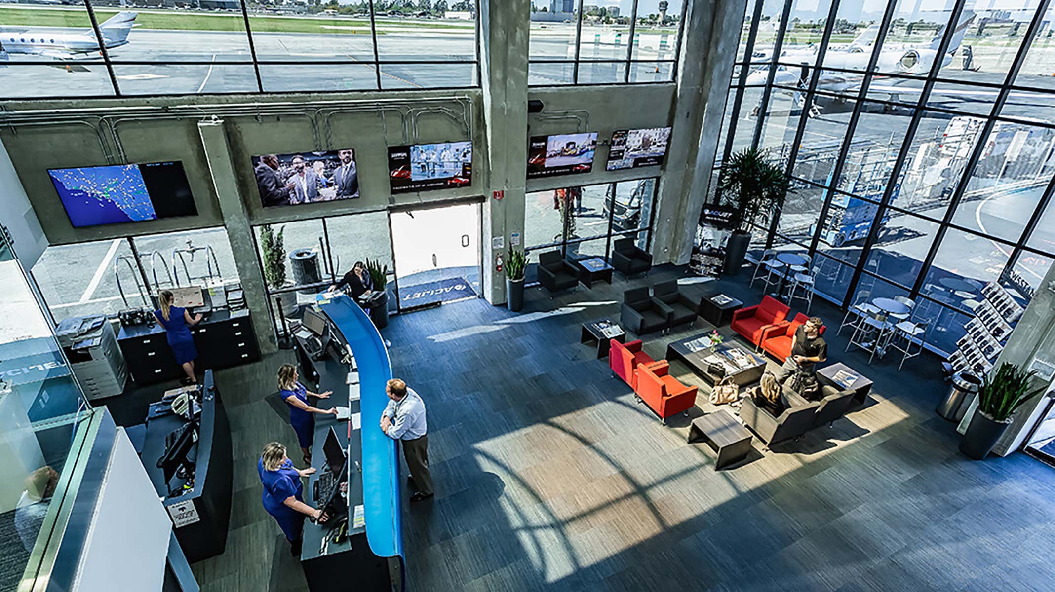 Industrial Lobby and Reception