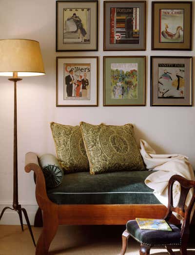  Mediterranean Family Home Living Room. Manhattan Classic, Architectural Digest by Maienza Wilson.