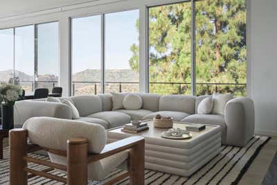  Organic Living Room. Bel Air Contemporary by Shapeside.