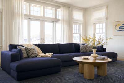  Beach Style Living Room. Ocean County Beach House by Chango & Co..