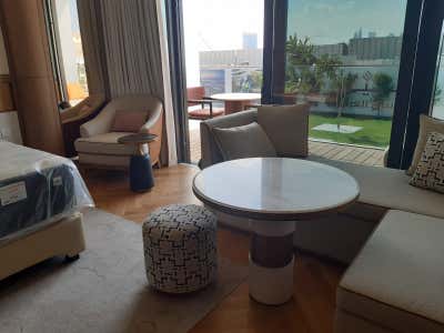  Transitional Apartment Bedroom. M Al Arab - MUR by Galleria Design.