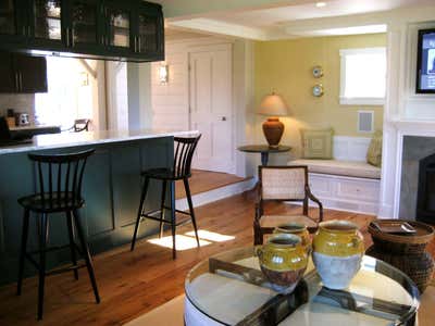  British Colonial Cottage Country House Kitchen. Nantucket Compound by Maienza Wilson.