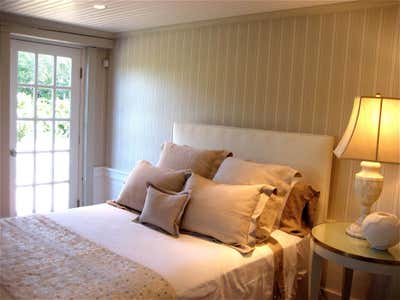  British Colonial Cottage Country House Bedroom. Nantucket Compound by Maienza Wilson.