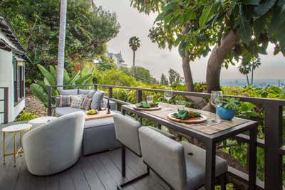  Hollywood Regency Moroccan Country House Patio and Deck. Hollywood Hills Byrd House by Maienza Wilson.