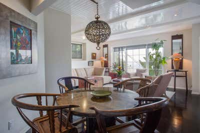  Cottage Mid-Century Modern Country House Dining Room. Hollywood Hills Byrd House by Maienza Wilson.