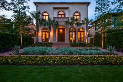  Mediterranean Country House Exterior. Spanish Colonial Revival, Dallas by Maienza Wilson.