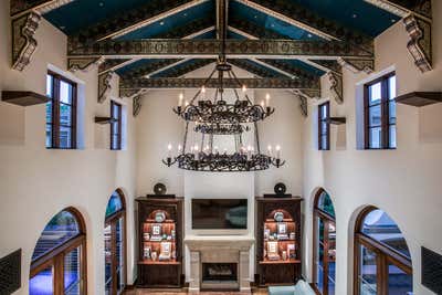  Mediterranean Country House Entry and Hall. Spanish Colonial Revival, Dallas by Maienza Wilson.