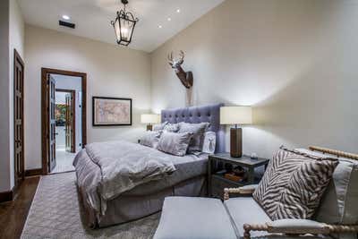  Mediterranean Cottage Country House Bedroom. Spanish Colonial Revival, Dallas by Maienza Wilson.