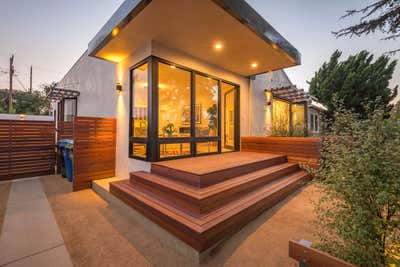  Beach Style Western Country House Patio and Deck. Los Angeles Modern Bungalow by Maienza Wilson.