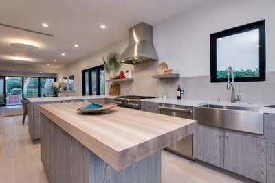  Beach Style Cottage Country House Kitchen. Los Angeles Modern Bungalow by Maienza Wilson.