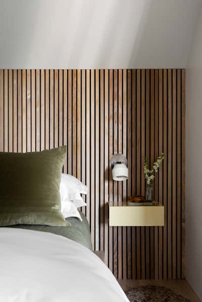  Scandinavian Organic Bedroom. Town Suite by Abby Hetherington Interiors.