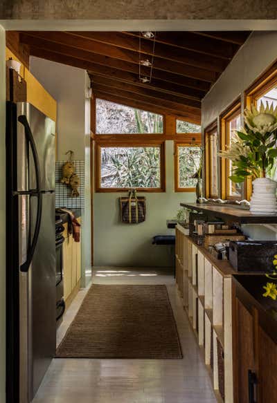  Rustic Kitchen. Silver Lake Treehouse by LP Creative.