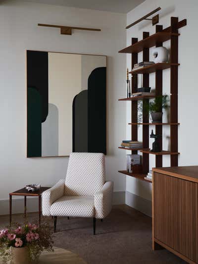  Modern Apartment Living Room. Brooklyn Heights Penthouse by Lauren Johnson Interiors.