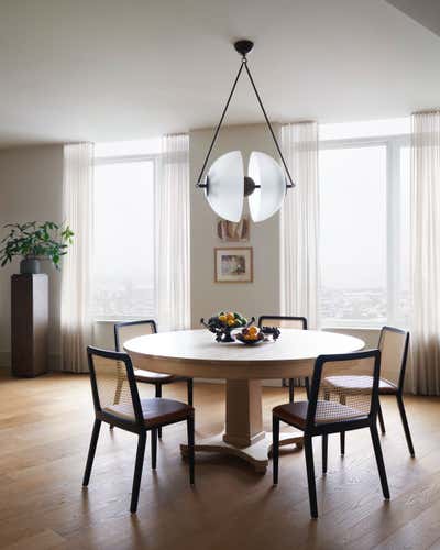  Modern Apartment Dining Room. Brooklyn Heights Penthouse by Lauren Johnson Interiors.