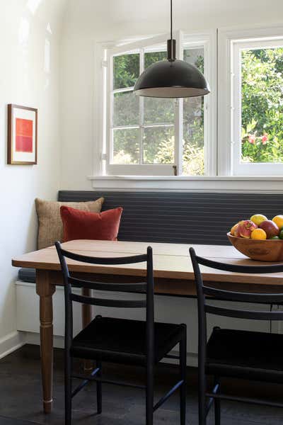  Eclectic Cottage Family Home Dining Room. Lillian by Kelly Martin Interiors.