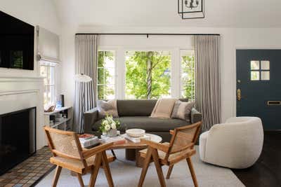  Cottage Family Home Living Room. Lillian by Kelly Martin Interiors.