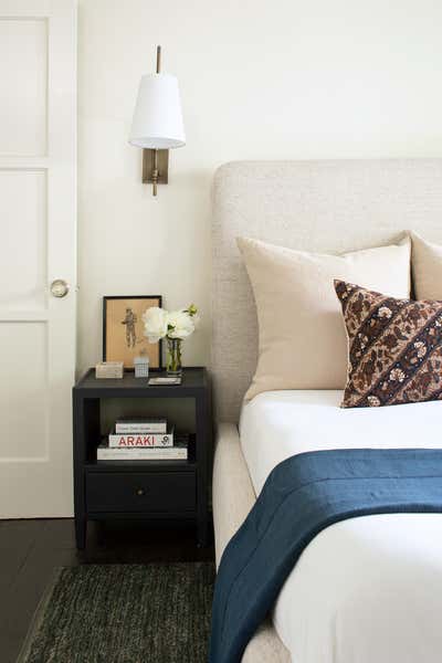  Eclectic Family Home Bedroom. Lillian by Kelly Martin Interiors.