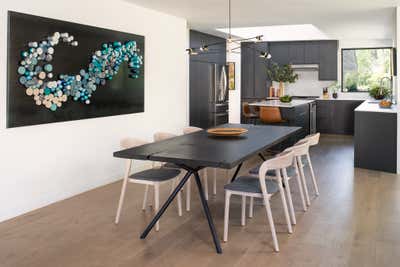  Modern Family Home Dining Room. Wesley by Kelly Martin Interiors.