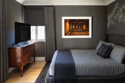  Modern Transitional Bachelor Pad Bedroom. Hammond by Kelly Martin Interiors.