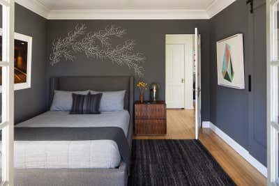  Contemporary Eclectic Bachelor Pad Bedroom. Hammond by Kelly Martin Interiors.