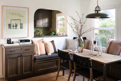  Rustic Family Home Dining Room. Moore by Kelly Martin Interiors.