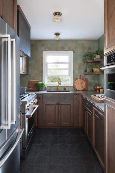  Traditional Rustic Family Home Kitchen. Moore by Kelly Martin Interiors.