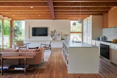  Mid-Century Modern Family Home Kitchen. 03 Treehouse by And And And Studio.