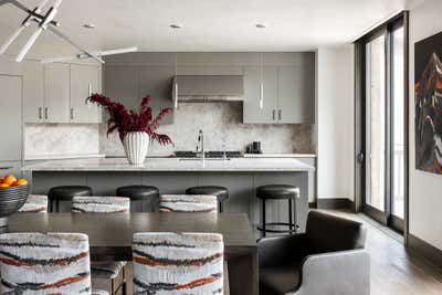  Eclectic Family Home Kitchen. Village Core by Abby Hetherington Interiors.