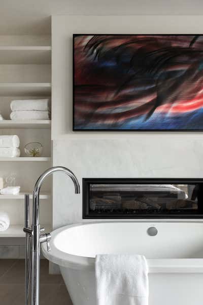  Eclectic Family Home Bathroom. Village Core by Abby Hetherington Interiors.