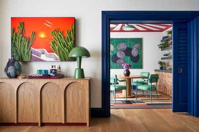  Mid-Century Modern Family Home Bar and Game Room. Notting HIll by Studio Vero.