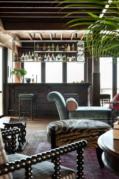  Tropical Bar and Game Room. Boca Beach by Abby Hetherington Interiors.