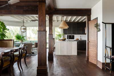  Bohemian Family Home Kitchen. Boca Beach by Abby Hetherington Interiors.