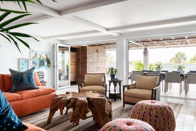  Tropical Living Room. Boca Beach by Abby Hetherington Interiors.