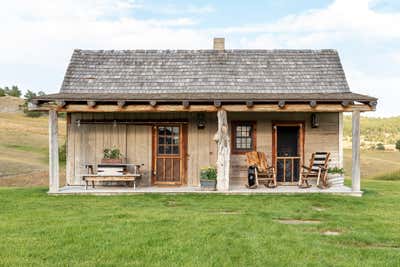  Western Country Exterior. Big Timber Ranch Cabin 1 by Abby Hetherington Interiors.