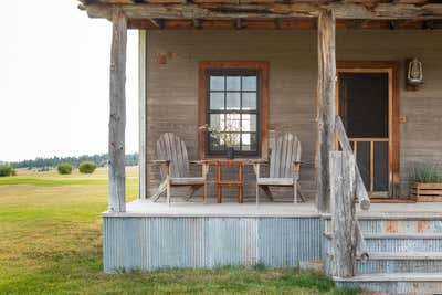  Western Country Exterior. Big Timber Ranch Cabin 2 by Abby Hetherington Interiors.