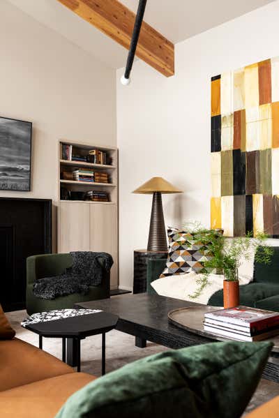  Modern Living Room. Mountain Meadow by Abby Hetherington Interiors.