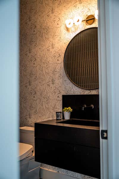  Scandinavian Bathroom. Edgewater Penthouse by Atelier Roy-Heckl.