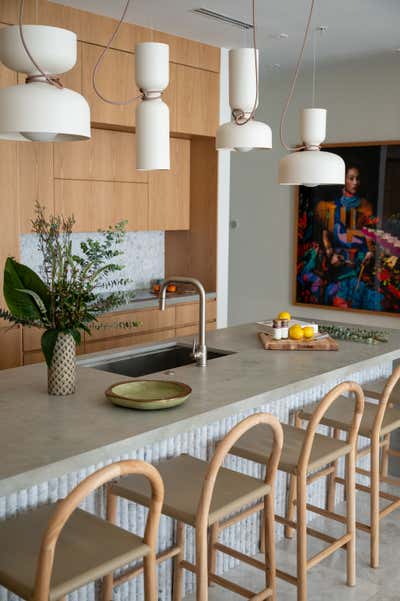  Organic Apartment Kitchen. Edgewater Penthouse by Atelier Roy-Heckl.