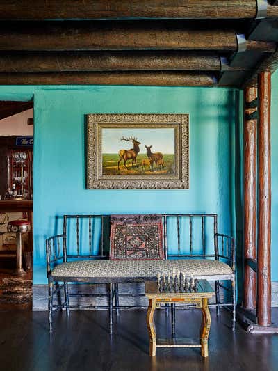  Western Rustic Entry and Hall. Remount Ranch by Andrea Schumacher Interiors.