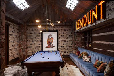  Western Rustic Country House Bar and Game Room. Remount Ranch by Andrea Schumacher Interiors.